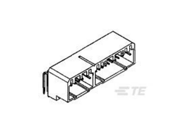 TE Connectivity 2-175444-1 1 stk Tube