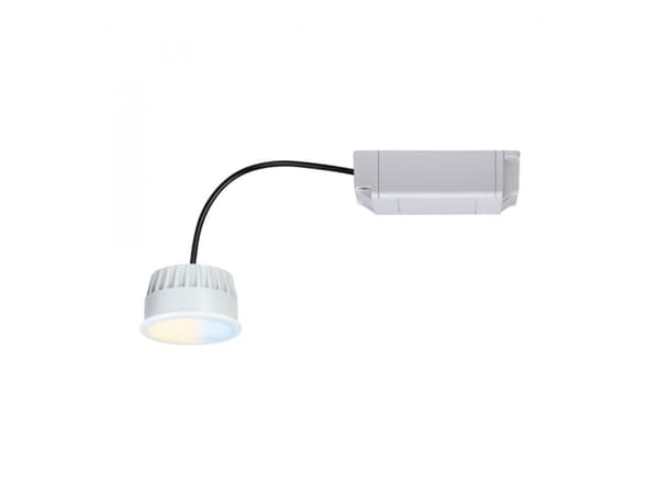 Paulmann 93074, Innsunket spotlight, 1 ampuller, LED, 6 W, 6500 K, Satin Stål Satin Stål