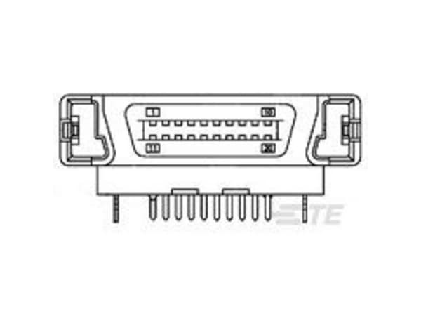 TE Connectivity CHAMP .050 BlindmateCHAMP .050 Blindmate 787653-3 AMP