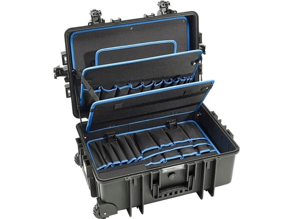 B&W tool.case JUMBO 6700 - Hard eske for verktøy - polypropylen - svart