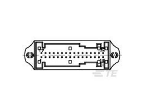 TE Connectivity MQS - HeadersMQS - Headers 953004-1 AMP