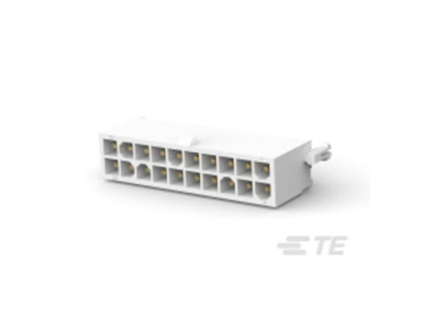 TE Connectivity Mini-Universal-MATE-N-LOK nastapäätekortti Napojen kokonaismäärä 20 1-794070-1 1 kpl 1 kpl