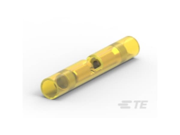 Crimpkonnektor TE Connectivity 320570 2.70 mm² 6 mm² Helisoleret Gul 1 stk
