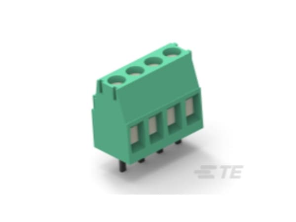 Ruuviliitin TE Connectivity 284392-6 2 mm² Poltal 6 vihreä 1 kpl
