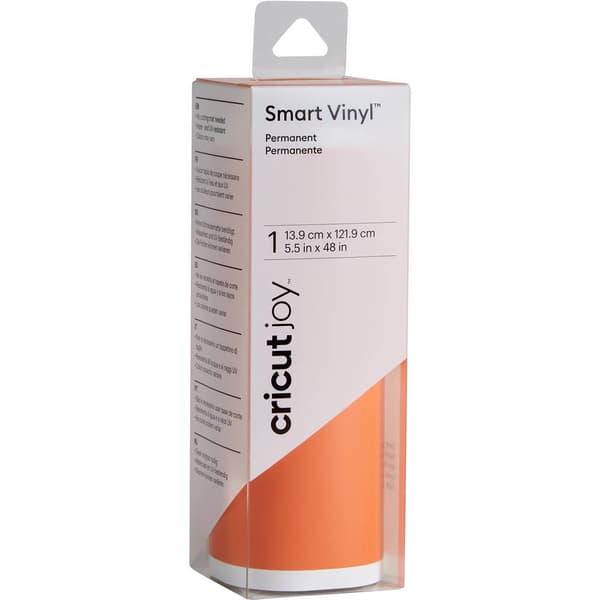 Cricut Joy Smart Vinyl Permanent Folie Orange