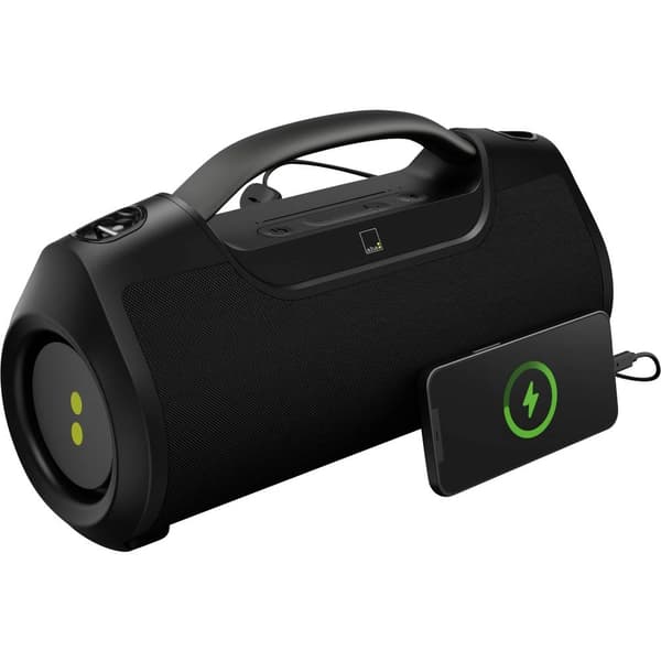 aha Elektronik N-ERGY Bluetooth-högtalare AUX, Outdoor, Högtalartelefonfunktion, Stänkvattenskyddad, USB Svart