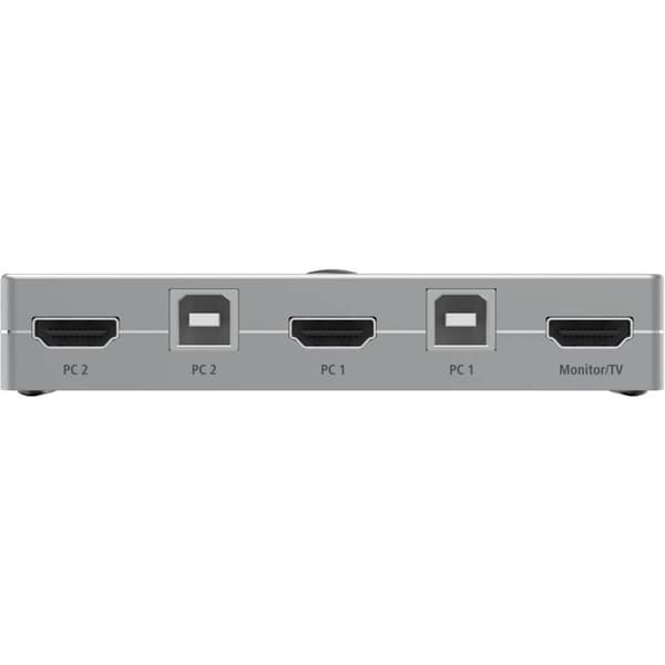 Hama 2+2 Port KVM-switch HDMI USB 4096 x 2160 Pixel
