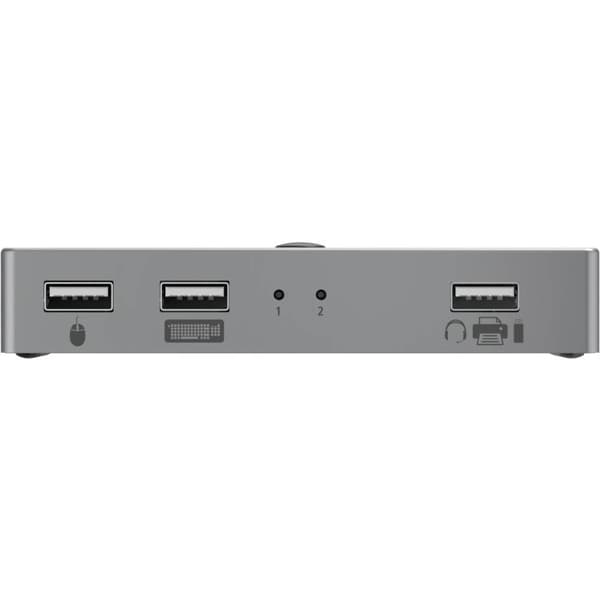 Hama 2+2 Port KVM-switch HDMI USB 4096 x 2160 Pixel
