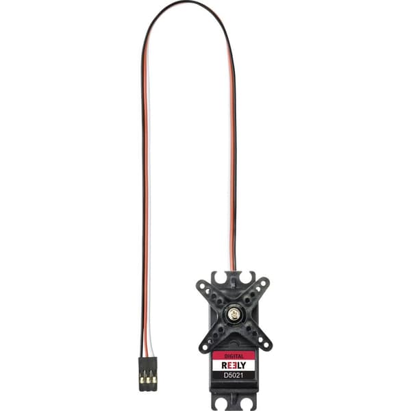 Reely Standard-Servo D5021 Digital-servo Transmissionsmaterial: Plast Instickssystem: JR