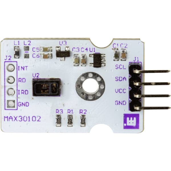 Whadda WPS473 Max30102 hjärtfrekvens och syresensor