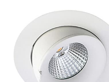 Downlight Velia Large Tilt LED 10,9W 2700K, 230V rund, hvid
