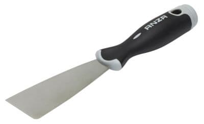Anza stålspartel blød rustfri - 2-K med hammerhoved 50mm ergonomisk grebsvenligt skaft