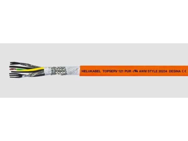 HELUKABEL 73580, Lavspenningskabel, Oransje, Kobber (Cu), 229 kg/km, -30 - 80 °C, -40 - 90 °C