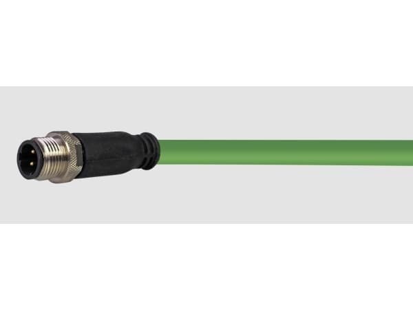 HELUKABEL 806463, Lavspenningskabel, Grønn, Polyvinylklorid (PVC), 15 m