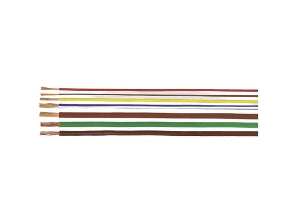 Helukapeli 28518-500 Lanka FLRY-B 1 x 1,00 mm² Valkoinen 500 m