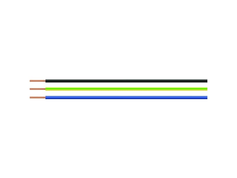 Helukabel 26940-1000 Enkeltleder H05V-U 1 x 0.50 mm² Brun 1000 m