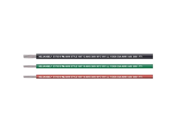Helukapeli 63503-305 Johdin UL-CSA 1 x 0,129 mm² Ruskea 305 m
