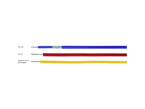 Helukabel 23108-100 Enkeltleder FZLS 1 x 1 mm² 100 m