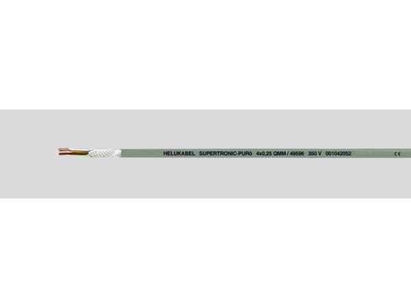 HELUKABEL 49585, Lavspenningskabel, Grå, Kobber (Cu), 0.14 mm², 5,6 kg/km, -5 - 70 °C