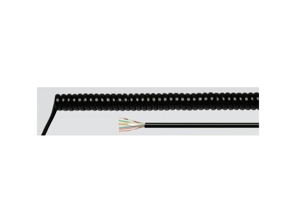 HELUKABEL 86367, Pienjännitekaapeli, Musta, Cooper, 1 mm², 103,7 kg/km, -25 - 70 °C