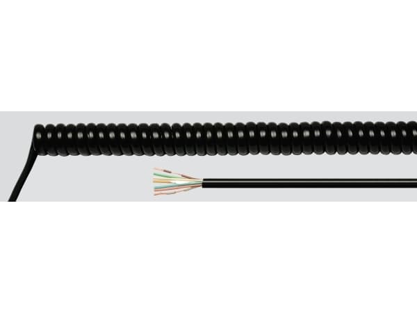 HELUKABEL 86367, Pienjännitekaapeli, Musta, Cooper, 1 mm², 103,7 kg/km, -25 - 70 °C