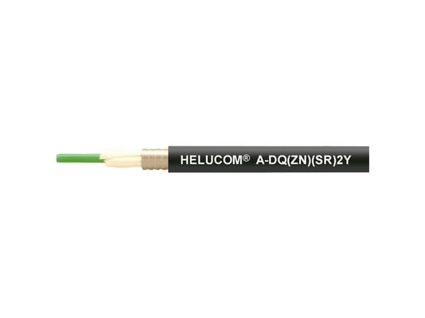 Helukabel 802918-100 Lyslederkabel Multimode OM2 Sort 100 m