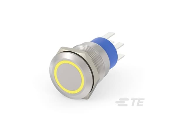 TE Connectivity Illuminated Pushbutton SwitchesIlluminated Pushbutton Switches 4-2213764-9 AMP