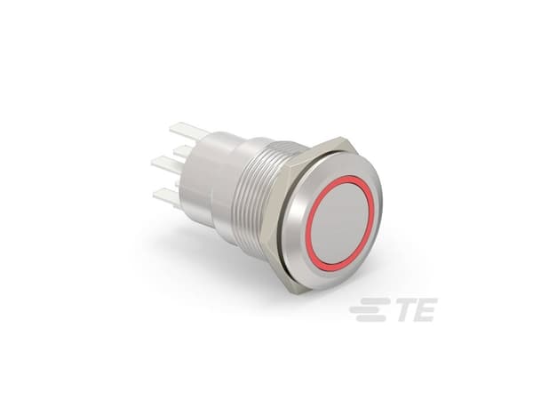TE Connectivity 4-2213764-7 TE AMP Illuminated Pushbutton Switches 1 stk Tray