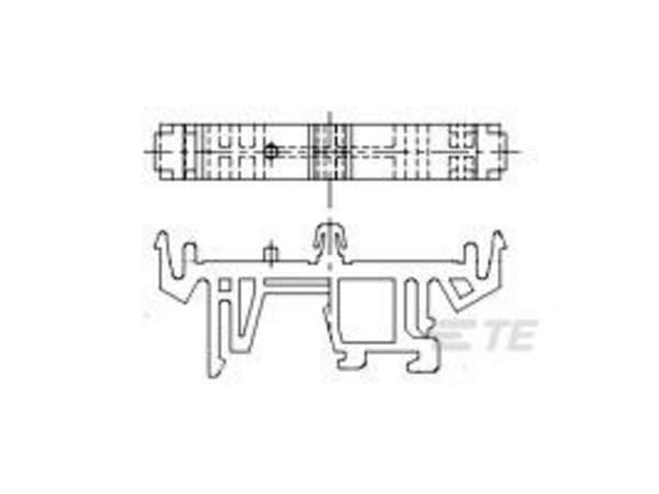 TE Connectivity Barrier Style Terminal BlocksBarrier Style Terminal Blocks 6-1437661-4 AMP