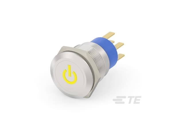 TE Connectivity Illuminated Pushbutton SwitchesIlluminated Pushbutton Switches 5-2213766-0 AMP