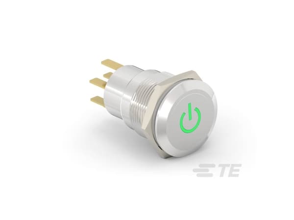 TE Connectivity 7-2213766-4 TE AMP Illuminated Pushbutton Switches 1 stk Tray
