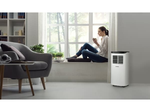 eeese Alba 2-i-1- klimaanlegg og avfukter – 20 m2 - Wifi, Google Assiant