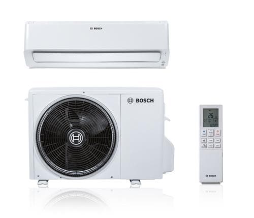 Bosch CLC 8101i 65 HE - 6,5 kW A+++ täydellinen ilma-ilmalämpöpumppupaketti, valkoinen väri