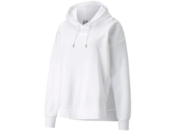 Naisten T-paita Puma HER Hoodie TR valkoinen 589519 02 (M)