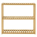Miniatyrbild 4 av 7: Hylla Örnsköldsvik 60x15x54cm bambu [en.casa]®