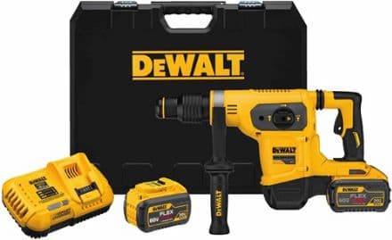 Dewalt Maskiner DEWALT FLEXVOLT SDS-MAX BORRARE OCH BORRHAMMAR 54V/18V 6.1J 2 x 9.0Ah LI-ION DCH481X2