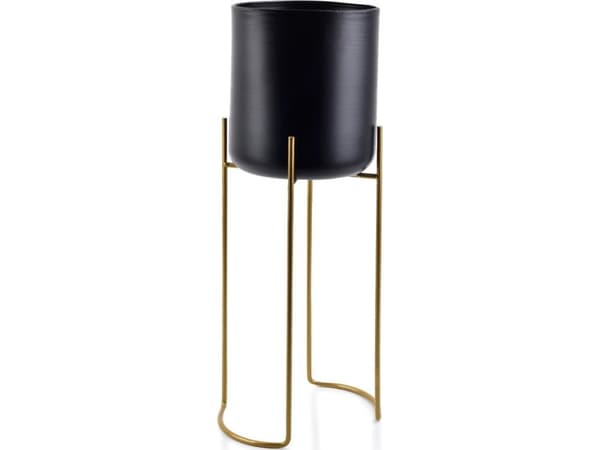 Mondex metallhölje på stativ SWEN 20x54cm svart