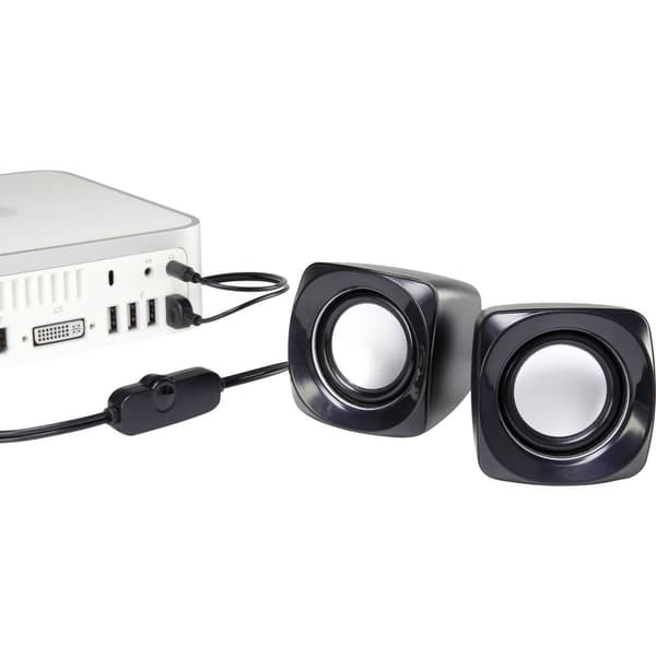 Renkforce RF-4755736 Datorhögtalare Sladd 6 W Svart