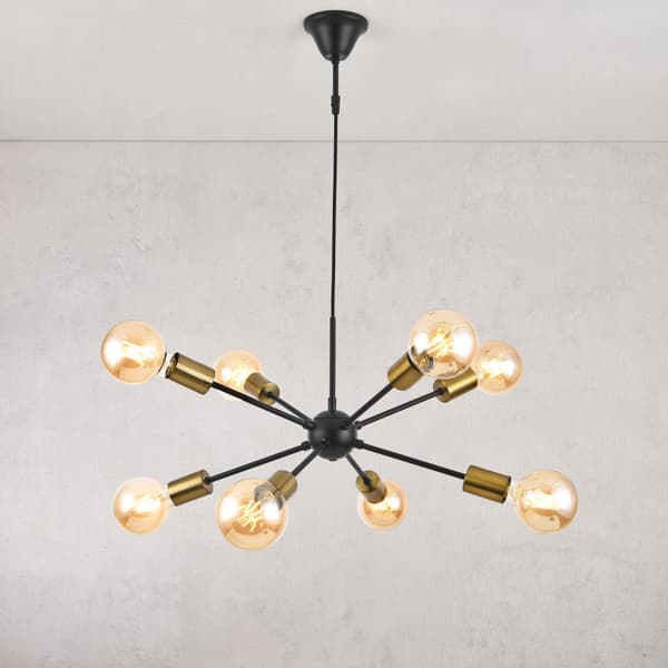 Taklampa Amiens 8-armad [lux.pro]
