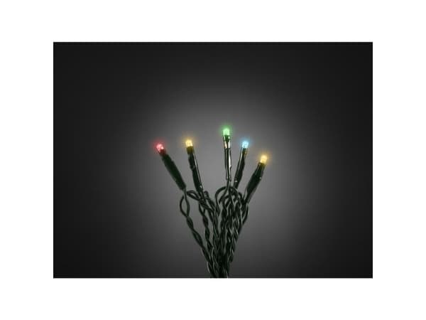 Konstsmide 6350-520 Micro-ljuskedja Internt drivna LED (RGB) Multicolour Belyst Längd: 0,63 m