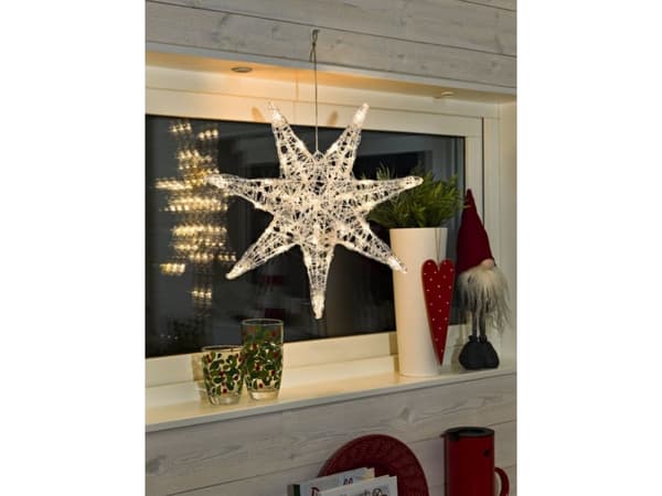 Konstsmide 6110-103, Figur, Gjennomsiktig, Plast, IP20, 32 ampuller, LED