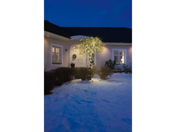 Konstsmide 3615-800CH, Dekorativ lyskjede, Svart, Plast, Atmosfære, Universal, IP44