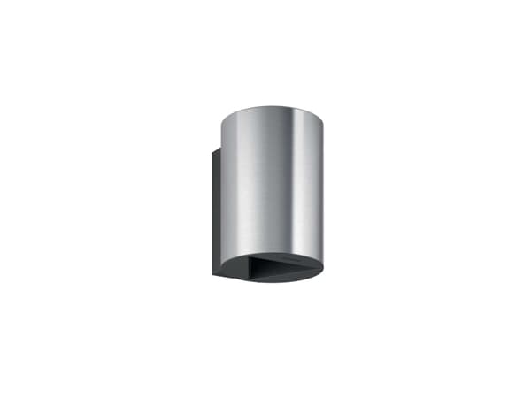 Philips myGarden Buxus - Vegglampe - LED x 2 - total: 9 W (ekvivalent 70 W) - varmt hvitt lys - rund - inox