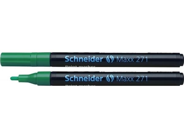 Schneider Schreibgeräte Maxx 271, Grønn, Blå, 1 farger, Projektil spiss, Rund, 1 mm
