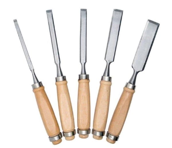 Okko Set Of Wood Chisels 6–24 Mm 5 Pcs
