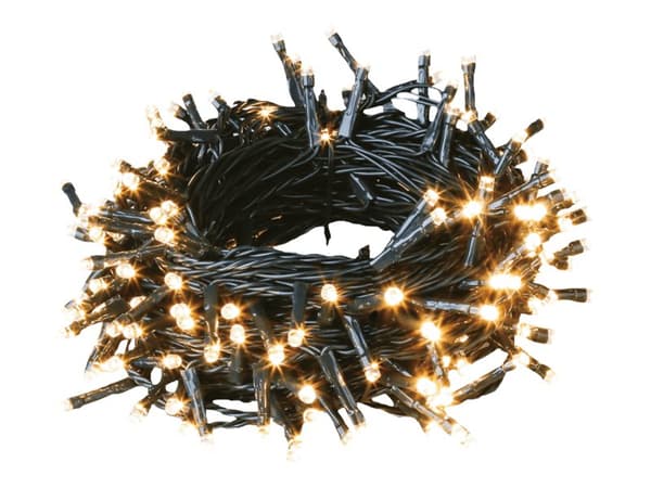 Woox Smart Christmas R5151 - Stränglampor - LED x 200 - varm vitt/vitt ljus - 3000-3500 K