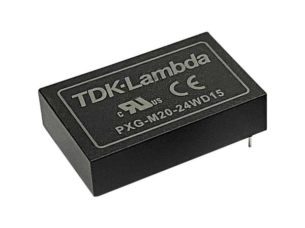 TDK PXG-M20-24WS24 DC/DC-bimultiplikator 0,833 A 20 W Antal utgångar: 1 x