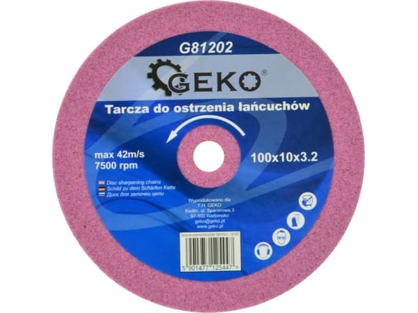 Geko kjedeslipeskive 100x10x3,2 (G81202)