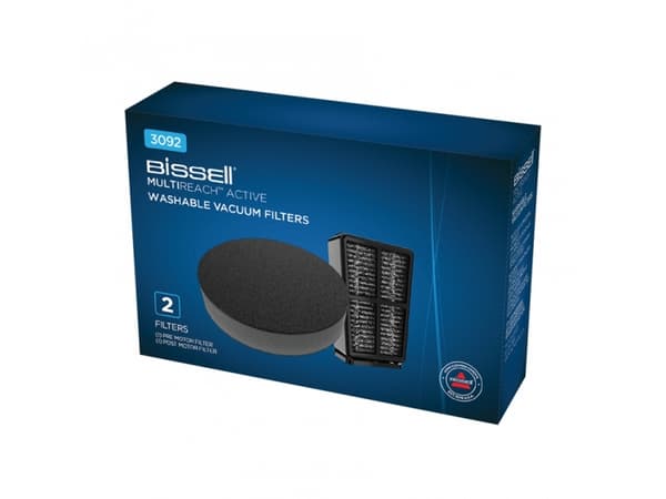 Bissell 3092, Sauvaimuri, Suodatin, Musta, MultiReach Active 21V, Laatikko, 2 kpl