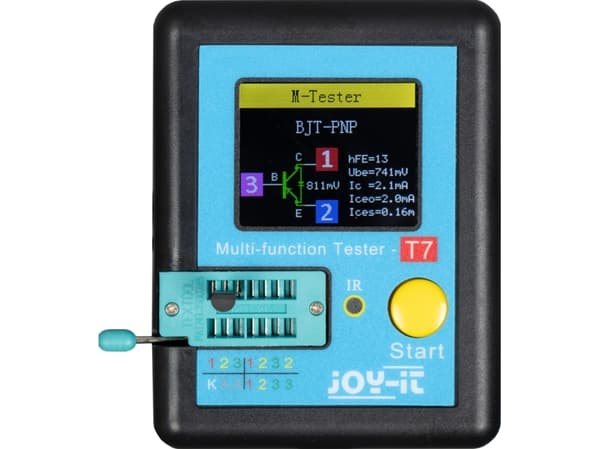 Joy-it JT-LCR-T7 Transistortesteri